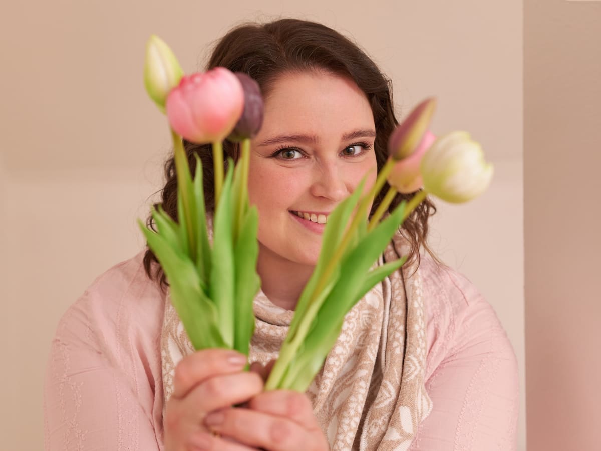 Alternatives Porträt von Ann-Katrin Müller aus dem Team Flensburg.