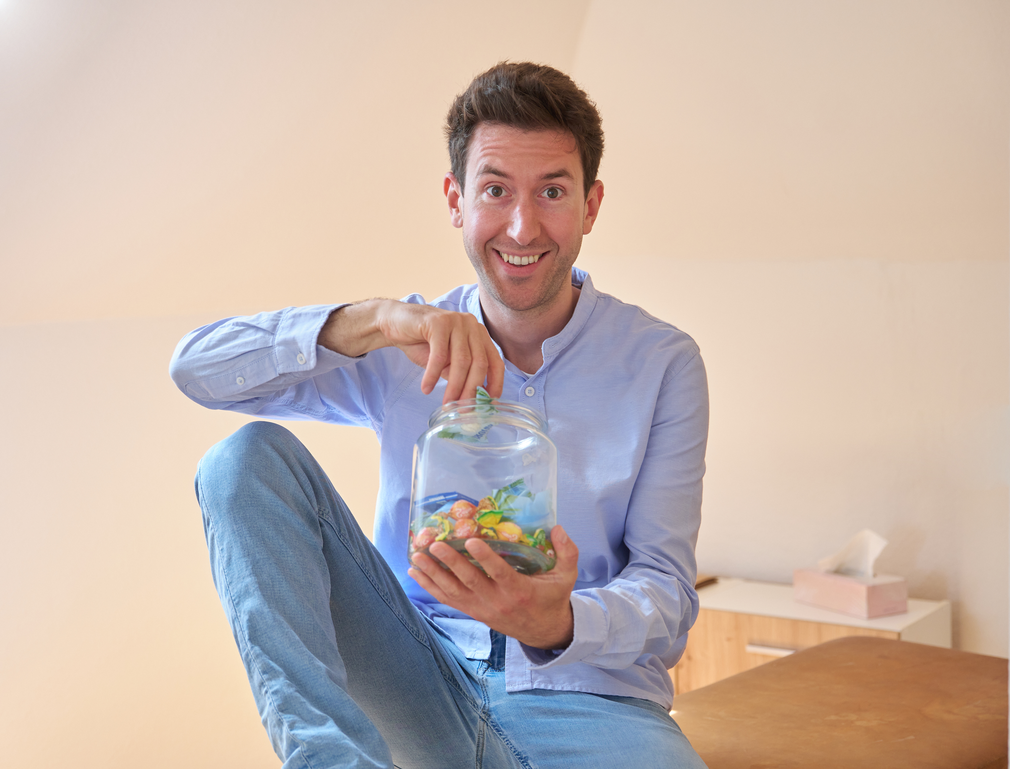Alternatives Porträt von Can-Patrice Leuenberg aus dem Team Kiel.